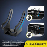 Nilight Universal Slide Mount Base Brackets (Pair), view 3