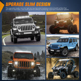 Nilight Slim LED Light Bar 50 Inch 130LED Single Row Spot Flood Combo Fog Lights Driving Work Roof Bumper Lamp Offroad Lighting for 4x4 Trucks SUV ATV UTV, view 6
