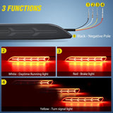 Nilight Smoke Lens Rear Bumper Tail Light for 2006-2014 Toyota Camry | for 2006 2007 2008 2009 2010 2011 2012 2013 2014 Toyota Camry Brake Turn Signal Driving LED Reflector Lamps Replacement, view 3