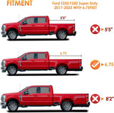 Nilight Soft Roll-Up Tonneau Cover Compatible with Ford F250 F350 Super Duty 2017 2018 2019 2020 2021 2022 2023 2024 2025–6.75ft Truck Bed Cover, view 3