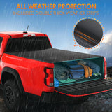 Nilight Soft Tri-fold Truck Bed Tonneau Cover Compatible with Chevy Colorado/GMC Canyon 2015 2016 2017 2018 2019 2020 2021 2022 2023 2024 2025 2026-6.2 ft, view 3