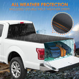 Nilight Soft Tri-fold Truck Bed Tonneau Cover Compatible with Ford F150 2004 2005 2006 2007 2008 2009 2010 2011 2012 2013 2014-6.5ft, view 3