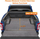 Nilight Soft Tri-fold Truck Bed Tonneau Cover Compatible with Ford F150 2015 2016 2017 2018 2019 2020 2021 2022 2023 2024 2025 2026-5.5ft, view 4