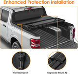 Nilight Soft Tri-fold Truck Bed Tonneau Cover Compatible with Honda Ridgeline 2017 2018 2019 2020 2021 2022 2023 2024 2025 2026-5ft, view 2