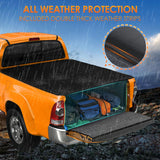 Nilight Soft Tri-fold Truck Bed Tonneau Cover Compatible with Toyota Tundra 2014 2015 2016 2017 2018 2019 2020 2021-5.5ft, view 3