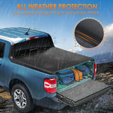 Nilight Soft Tri-fold Truck Bed Tonneau Cover Fits for 2022 2023 2024 2025 2026 Ford Maverick-4.5ft, view 3