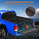 Nilight Soft Tri-fold Truck Bed Tonneau Cover Fits for Toyota Tundra 2022 2023 2024-6.5ft, view 4