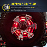 Nilight Spare Tire Brake Light For 2007 2008 2009 2010 2011 2012 2013 2014 2015 2016 2017 2018 Jeep Wrangler JK JKU YJ TJ, view 3