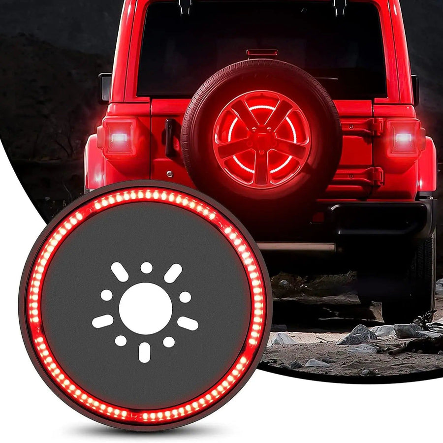 Nilight Spare Tire Brake Light For 2018 2019 2020 2021 Jeep Wrangler JK JKU JL JLU