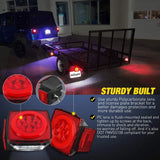 Nilight Square LED Trailer Light Kit (Pair), view 3
