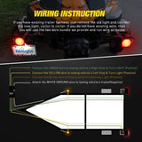 Nilight Square LED Trailer Light Kit (Pair), view 5