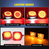 Nilight Square LED Trailer Light Kit (Pair), view 6