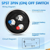 Nilight Start Engine Button Switch Blue, view 2