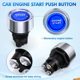 Nilight Start Engine Button Switch Blue, view 5