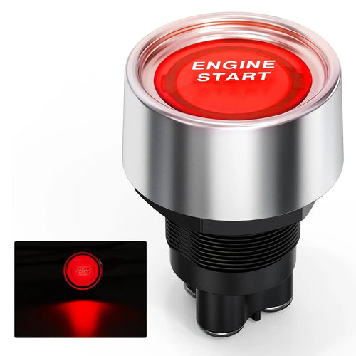 Nilight Start Engine Button Switch Red