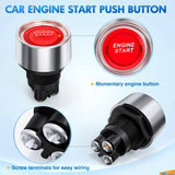 Nilight Start Engine Button Switch Red, view 6