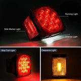 Nilight Submersible Square LED Trailer Light Kit (Pair), view 4