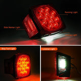 Nilight Submersible Square LED Trailer Light (Pair), view 5