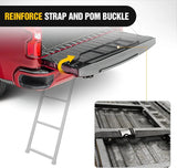 Nilight Tailgate Ladder For Pickup with Aluminum Step Grip Plate, view 6