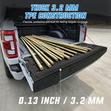 Nilight Tailgate Mat for Ford F150 2021-2026 F150 Lightning 2022-2026 (Not Fit Pro Access Work Surface Version) All Weather TPE Anti Slip Truck Tailgate Protector Liner Cover, view 5