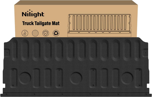 Nilight Tailgate Mat for Ford Maverick 2022-2025 2026 All Weather TPE Anti Slip Custom Fit Truck Tailgate Protector Liner