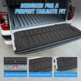 Nilight Tailgate Mat for Ford Ranger 2024 2025 2026 All Weather TPE Anti-Slip Custom Fit Truck Tailgate Protector Liner Cover, view 2