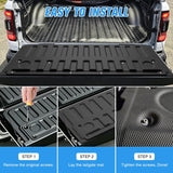 Nilight Tailgate Mat for Ram 1500 2019-2026 Standard Power Release Tailgate (Not Fit Classic Multifunction Full Power) All Weather TPE Anti Slip Truck Tailgate Protector Liner, view 4