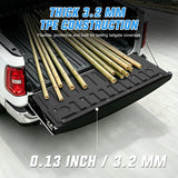 Nilight Tailgate Mat for Ram 1500 2019-2026 Standard Power Release Tailgate (Not Fit Classic Multifunction Full Power) All Weather TPE Anti Slip Truck Tailgate Protector Liner, view 5