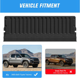 Nilight Tailgate Mat for Toyota Tacoma 2005-2023 2nd 3rd Gen All Weather TPE Anti-Slip Custom Fit Truck Tailgate Protector Cover Liner, view 3
