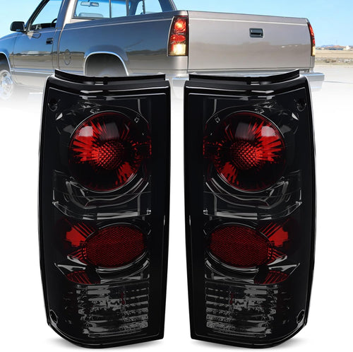 Nilight Taillight Assembly Compatible with 1982 1983 1984 1985 1986 1987 1988 1989 1990 1991 1992 1993 Chevy S10 Chevrolet S10 Blazer GMC S15 Sonoma Rear Tail Light Replacement Drive & Passenger Side