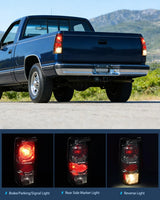 Nilight Taillight Assembly Compatible with 1982 1983 1984 1985 1986 1987 1988 1989 1990 1991 1992 1993 Chevy S10 Chevrolet S10 Blazer GMC S15 Sonoma Rear Tail Light Replacement Drive & Passenger Side, view 4