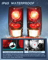 Nilight Taillight Assembly Compatible with 1982 1983 1984 1985 1986 1987 1988 1989 1990 1991 1992 1993 Chevy S10 Chevrolet S10 Blazer GMC S15 Sonoma Rear Tail Light Replacement Drive & Passenger Side, view 5