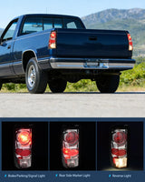 Nilight Taillight Assembly Compatible with 1982 1983 1984 1985 1986 1987 1988 1989 1990 1991 1992 1993 Chevy S10 Chevrolet S10 Blazer GMC S15 Sonoma Rear Tail Light Replacement Drive & Passenger Side, view 4