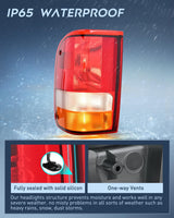 Nilight Taillight Assembly Compatible with 1993 1994 1995 1996 1997 Ford Ranger Red Clear Tail Light OE Style Rear Lamp Replacement Driver Side, view 5
