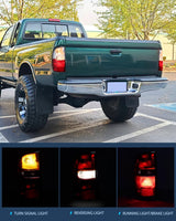 Nilight Taillight Assembly Compatible with 1995 1996 1997 1998 1999 2000 Toyota Tacoma Rear Tail Light Lamp Replacement OE Style Driver Side, view 4