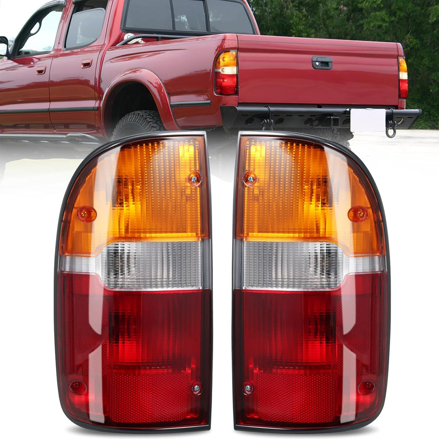 Nilight Taillight Assembly Compatible with 1995 1996 1997 1998 1999 2000 Toyota Tacoma Rear Tail Light Lamp Replacement OE Style Driver Side and Passenger Side