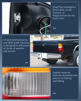 Nilight Taillight Assembly Compatible with 1995 1996 1997 1998 1999 2000 Toyota Tacoma Rear Tail Light Lamp Replacement OE Style Driver Side and Passenger Side, view 6