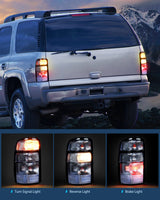 Nilight Taillight Assembly Compatible with 2000 2001 2002 2003 2004 2005 2006 Chevy Tahoe Suburban GMC Yukon Tail Light OE Style Rear Lamp Replacement Driver and Passenger Side, view 6