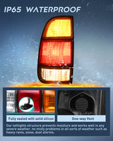 Nilight Taillight Assembly Compatible with 2000 2001 2002 2003 2004 2005 2006 Toyota Tundra Tail Light OE Style Rear Lamp Replacement Left Driver Side, view 6