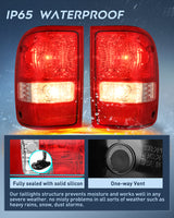 Nilight Taillight Assembly Compatible with 2001 2002 2003 2004 2005 2006 2007 2008 2009 2010 2011 Ford Ranger without STX Model Rear Lamp OE Style Driver and Passenger Side Red Lens, view 4