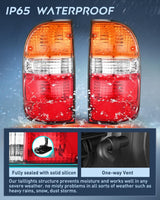 Nilight Taillight Assembly Compatible with 2001 2002 2003 2004 Toyota Tacoma Rear Tail Light Lamp Replacement OE Style Driver and Passenger Side, view 4