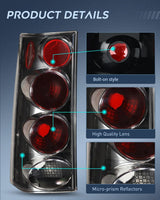 Nilight Taillight Assembly Compatible with 2003 2004 2005 2006 2007 2008 2009 2010 2011 2012 2013 2014 Chevy Express GMC Savana 1500 2003-2023 Chevrolet Express GMC Savana 2500 3500 Rear Tail Light, view 5