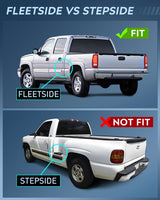 Nilight Taillight Assembly Compatible with 2003 2004 2005 2006 Chevy Silverado 1500 1500HD 2500 2500HD 3500 2007 Chevrolet Classic Incandescent Type Upgrade LED Tail Lights Rear Brake Lamps, view 2