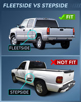 Nilight Taillight Assembly Compatible with 2003 2004 2005 2006 Chevy Silverado 1500 1500HD 2500 2500HD 3500 2007 Chevrolet Classic Incandescent Type Upgrade LED Tail Lights Rear Brake Lamps, view 2