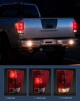 Nilight Taillight Assembly Compatible with 2004 2005 2006 2007 2008 2009 2010 2011 2012 2013 2014 2015 Nissan Titan Tail Light OE Style Rear Lamp Replacement Driver and Passenger Side Red Lens, view 3
