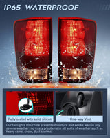 Nilight Taillight Assembly Compatible with 2004 2005 2006 2007 2008 2009 2010 2011 2012 2013 2014 2015 Nissan Titan Tail Light OE Style Rear Lamp Replacement Driver and Passenger Side Red Lens, view 6