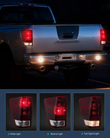 Nilight Taillight Assembly Compatible with 2004 2005 2006 2007 2008 2009 2010 2011 2012 2013 2014 2015 Nissan Titan Tail Light OE Style Rear Lamp Replacement Driver Side Smoked Red Lens, view 3