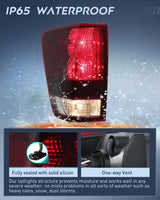 Nilight Taillight Assembly Compatible with 2004 2005 2006 2007 2008 2009 2010 2011 2012 2013 2014 2015 Nissan Titan Tail Light OE Style Rear Lamp Replacement Driver Side Smoked Red Lens, view 6