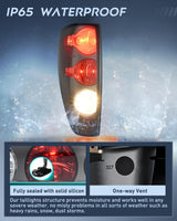 Nilight Taillight Assembly Compatible with 2004 2005 2006 2007 2008 2009 2010 2011 2012 Chevy Colorado GMC Canyon 2006-2008 Isuzu Tail Light Rear Lamp OE Style Driver Side Smoke Red Lens, view 6