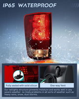 Nilight Taillight Assembly Compatible with 2004-2015 Nissan Titan Red Lens | Tail Light OE Style Rear Lamp Replacement Driver Side, view 4